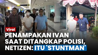 PENAMPAKAN IVAN SUGIANTO saat Ditangkap, Polisi Tegaskan Tak Ada 'Stuntman' & Fasilitas Istimewa