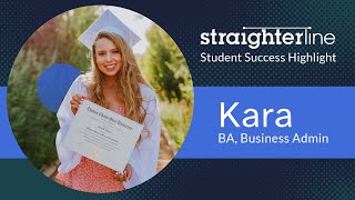 How Kara Earned Her Business Degree Debt-Free with StraighterLine