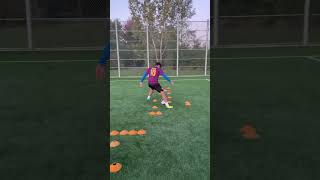 BEST Messi drill🔥to improve dribbling #soccerskills #soccer #soccerskills #footballskills #football