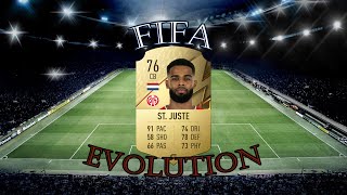 JEREMIAH ST. JUSTE - FIFA EVOLUTION (FIFA 16 - FIFA 22) #shorts