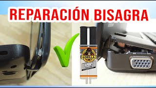 Reparación bisagra portátil