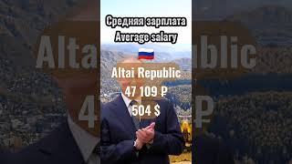 Зарплаты на Алтае и в Восточно-Казахстанской области Salaries in Altai and East Kazakhstan Region