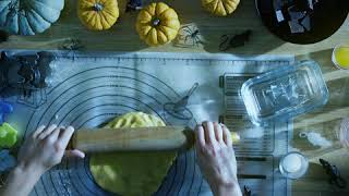 [Halloween Cuisine] Pumpkin biscuits filled with chocolate. By Luminarc