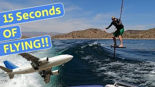 How to Wake Foil Surf - DAY 4 | LONGEST Ride Yet