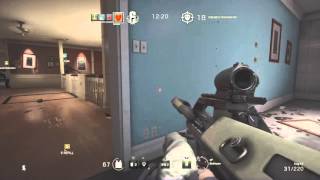 Tom Clancy's Rainbow Six Siege - Closed Beta Terrorist Hunt House Map Realistic Difficulty