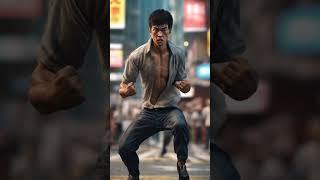 Young Bruce Lee's Epic Street Duel! #Shorts #brucelee #street #duel #epic #young