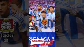 ARGENTINA XI vs Peru - Copa America USA 2024 Group A Match Day 3 #squad #argentina #peru