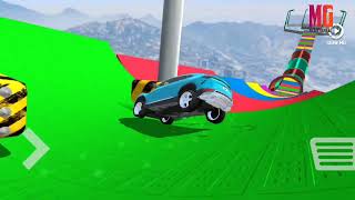 Crazy car crash|  🚖funny stunt🎮🚧🤠stunt-MetroGamerz