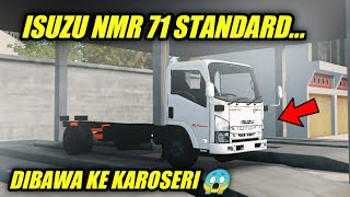 KAROSERI... MOD BUSSID TERBARU TRUCK ISUZU NMR 71 CHASIS FREE DOWNLOAD