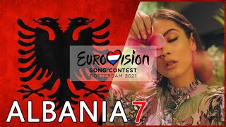 EUROVISION 2021 | Albania My Top 7