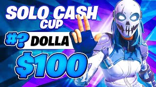 How I Made 100$ in the Fortnite Solo Cash Cup