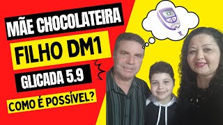 MÃE CHOCOLATEIRA, FILHO DM1 COM GLICADA 5.9. COMO É POSSÍVEL?