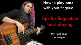 Tips For Fingerstyle Bass Technique