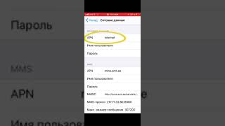 Как настроить интернет на iOS - для номера Simtravel из тарифного плана DataCard и Europa