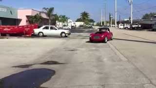 Tim Stanford test Driving a 1952 Siata after I detailed it.