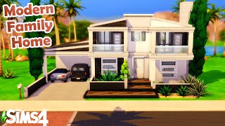 Ultra-Modern Family Home | Sims 4 Speed- Build