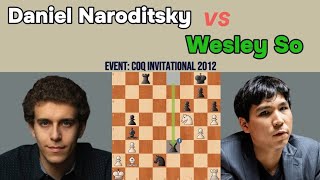 Wesley So Outmaneuvers Daniel Naroditsky: COQ Invitational 2012