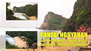 PESONA PANTAI NGUYAHAN GUNUNG KIDUL