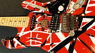 How I built a Van Halen FRANKENSTRAT Replica Guitar