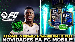 GANHEI UM 112 & RESGATEI O DESAILY🔥😱NOVO EVENTO & NOVIDADES DO EA FC MOBILE!|FIFA 23 MOBILE|