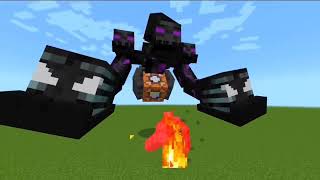 All iron Golem Vs Wither, New Mutant wither, wither son in Minecraft 1v1