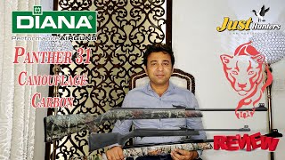 Diana Airgun Panther 31 Camouflage Unboxing and Basic Review By Mian Qamar from Just Hunters