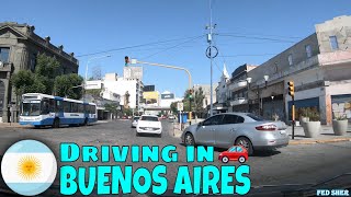 Driving in Buenos Aires | from Barracas to Sarandí