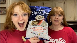 POP TIME CREATIONS HOT COCOA AND MARSHMALLOW FLAVOR GOURMET POPCORN MIX REVIEW