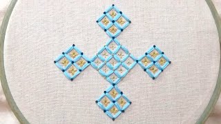 Simple and easy hand embroidery pattern