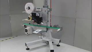 Print Apply Wipe On Labelling System with Adjustable Height