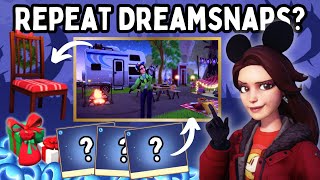 Repeat DreamSnaps!  Premium Shop Showcase & Holiday Crafting! Disney Dreamlight Valley