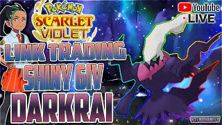 🔴 LIVE LINK TRADING SHINY DARKRAI "PKMN SCARLET & VIOLET"