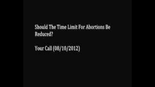 Should The Time Limit For Abortions Be Reduced?