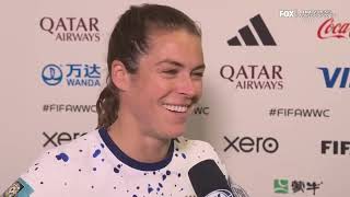 FIFA WWC 2023 - USA vs Portugal - Post Match Interviews