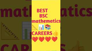 bsc mathematics career courses#bsc #bscmaths #career #courses #studymotivation