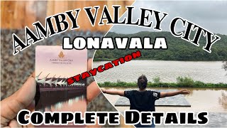 AAMBY VALLEY CITY🏙️ Lonavala Staycation Vlog | #aambyvalley #lonavala #travelvlog #youtube #ytstudio