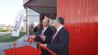 Открытие нового центра CASE IH в Ровно от Titan Machinery