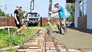 КАК МЫ ЗАЛИВАЛИ ФУНДАМЕНТ И ЧТО ИЗ ЭТОГО ВЫШЛО...