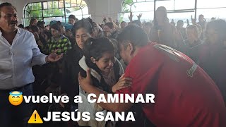 📣 pequeña Niña VUELVE a CAMINAR ⚠️😇 JESUS sana