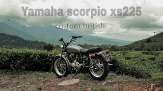 TEST RIDE YAMAHA SCORPIO 225 CUSTOM BRITISH/PUNCAK BOGOR/GUNUNG LUHUR