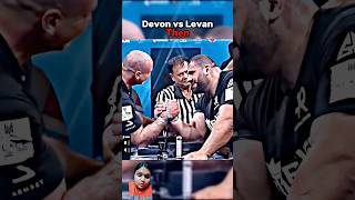 Devon has leveled up #armwresling #devonlarratt #viral #shorts