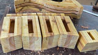 See What A 70-Year-Old Carpenter Can Do with Basic Carpentry Machines _ Really Solid Table