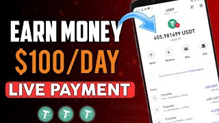 Best Usdt/Trx Earning Platform 🔥 | Make Money Online 🤑 | $100 Daily Earn 💟 | Shopping Mall Today ⭐