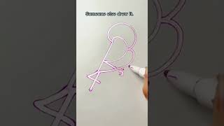 someone else drew it Video by paintingbaby1 #Shorts