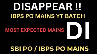 IBPS PO Mains Data Interpretation | Mains DI, DS for SBI PO Mains 2024 | Vijay Mishra