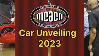 MCACN 2023 MUSCLE CAR AND CORVETTE NATIONALS SUPER RARE CARS UNVEILING REVEALED PONTIAC FIREHAWK 92'