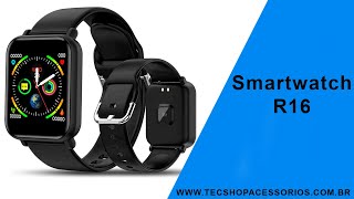 Smartwatch Relógio Inteligente Bluetooth Monitor Cardíaco TEC SHOP ACESSORIOS