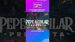 🔥¡Los Peores RIDÍCULOS De PEPE AGUILAR! 🤣03 #shorts #pepeaguilar #wow #omg #entretenimiento #famosos