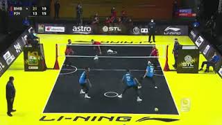 Final bola sepak takraw PJV vs BMB