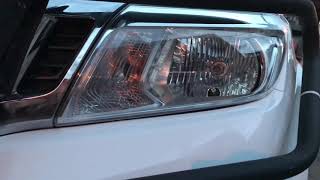 Modificación de faros Nissan frontier (retrofit)